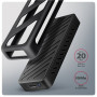AXAGON USB-C 20Gbps - M.2 NVMe SSD ARMORED Box , EEM2-20G