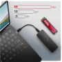 AXAGON USB-C 20Gbps - M.2 NVMe SSD ARMORED Box , EEM2-20G