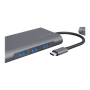 Icy Box IB-DK4040-CPD USB Type-C™ DockingStation with two video interfaces , Raidsonic