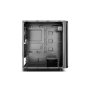 Deepcool D-Shield V2 Side window, Black, ATX, Power supply included No
