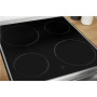 INDESIT , Cooker , IS5V8CHX/E , Hob type Vitroceramic , Oven type Electric , Stainless steel , Width 50 cm , Grilling , Electronic , Depth 60 cm , 57 L