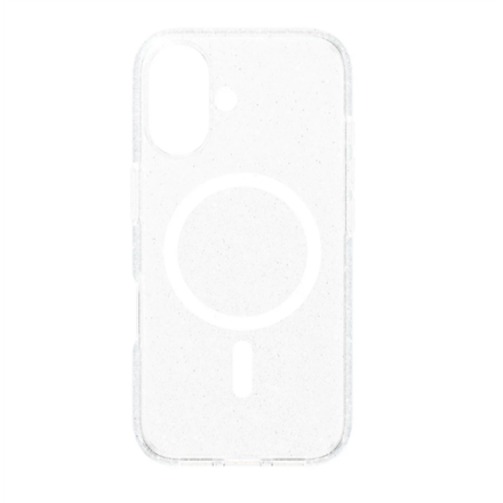 CARE Flagship Case , Back cover , Apple , iPhone 16 , Recycled plastic , White , Urban Combat Star Lit with MagSafe