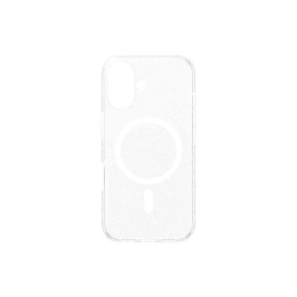CARE Flagship Case , Back cover , Apple , iPhone 16 , Recycled plastic , White , Urban Combat Star Lit with MagSafe