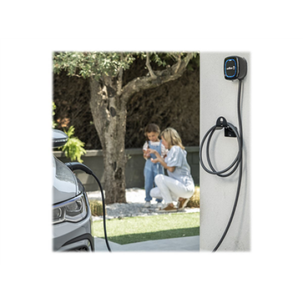 Wallbox , Pulsar Plus Electric Vehicle charger Type 2, 22kW , 22 kW , Wi-Fi, Bluetooth , Compact and powerfull EV Charging stastion - Smaller than a toaster, lighter than a laptop Connect your charger to any smart device via Wi-Fi or Bluetooth and use the
