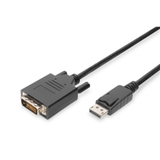 Digitus Adapter Cable, DP - DVI , DisplayPort , 2 m