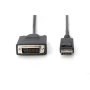 Digitus Adapter Cable, DP - DVI , DisplayPort , 2 m