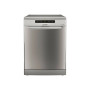 INDESIT Dishwasher , D2F HD624 AS , Free standing , Width 60 cm , Number of place settings 14 , Number of programs 9 , Energy efficiency class E , Display , Silver