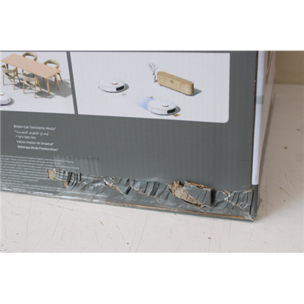 SALE OUT. Xiaomi Robot Vacuum X20+ EU , Xiaomi , Robot Vacuum (EU) , X20+ , Wet&Dry , Dust capacity 4 L , White , DAMAGED PACKAGING
