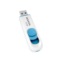 ADATA , C008 , 16 GB , USB 2.0 , White/Blue