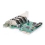 Digitus , USB 3.0, 4 Port, PCI Express Add-On card 4 Ports A/F External, VL805 chipset , DS-30221-1
