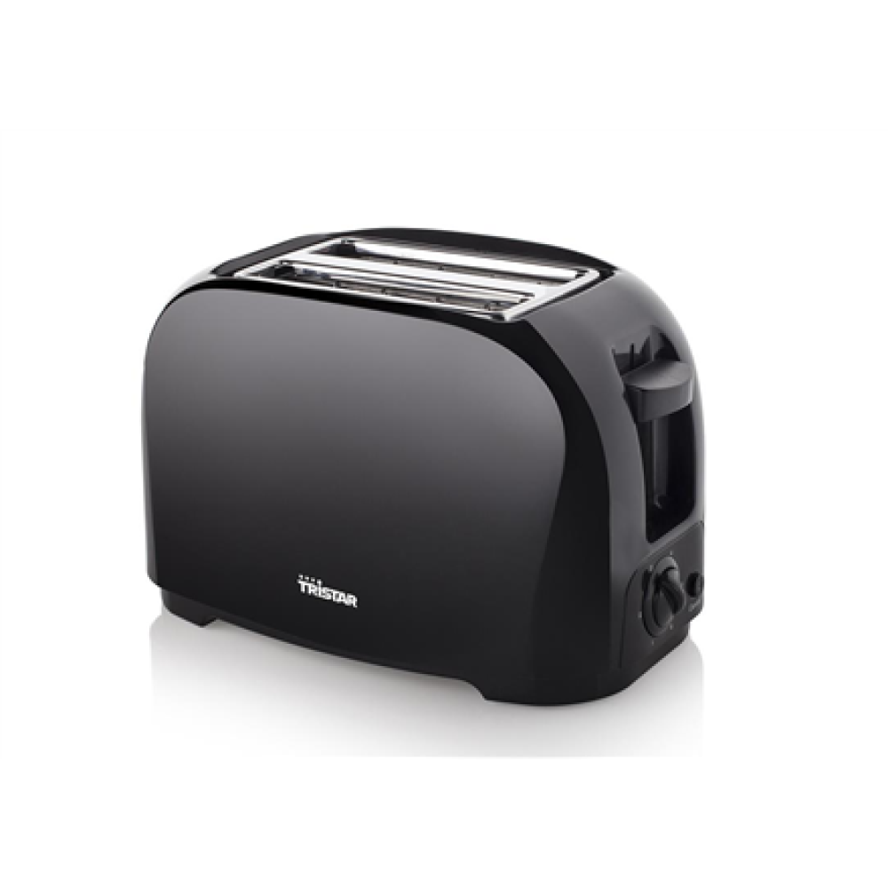 Tristar Toaster , BR-1025 , Number of slots 2 , Housing material Plastic , Black