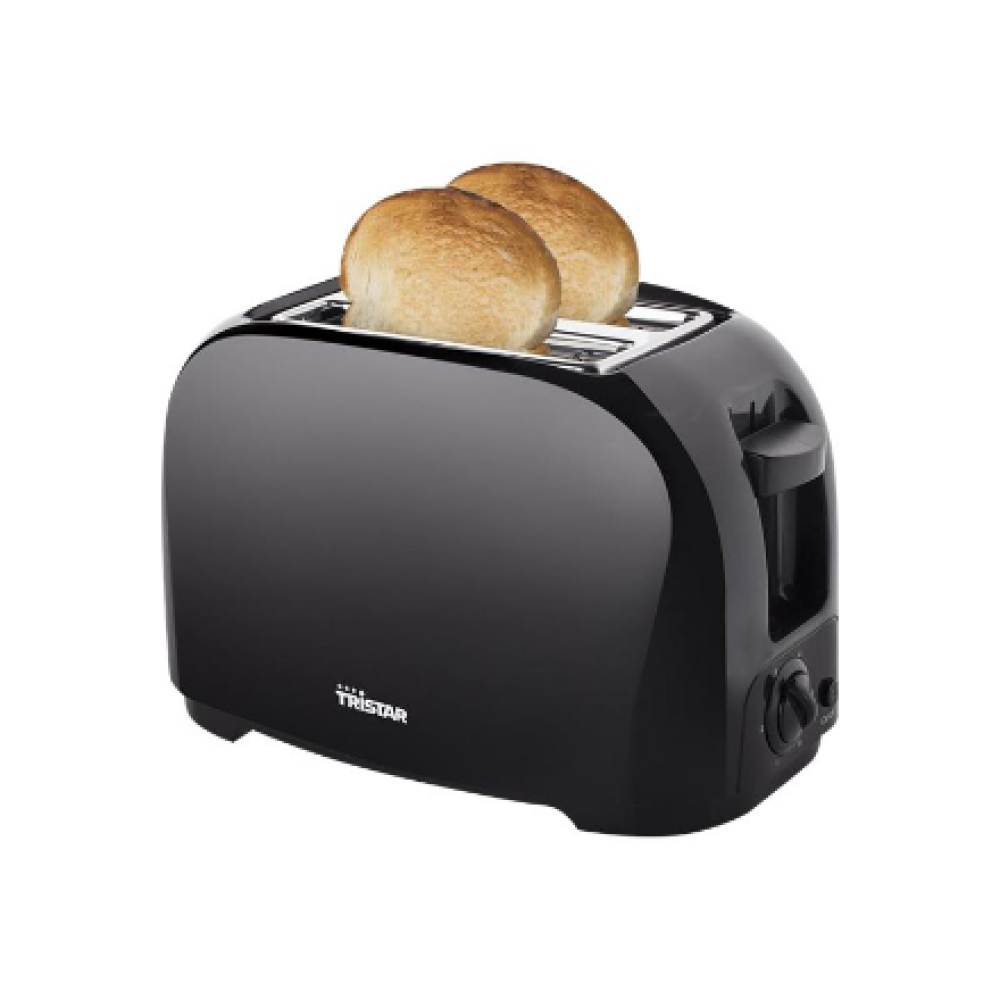 Tristar Toaster , BR-1025 , Number of slots 2 , Housing material Plastic , Black