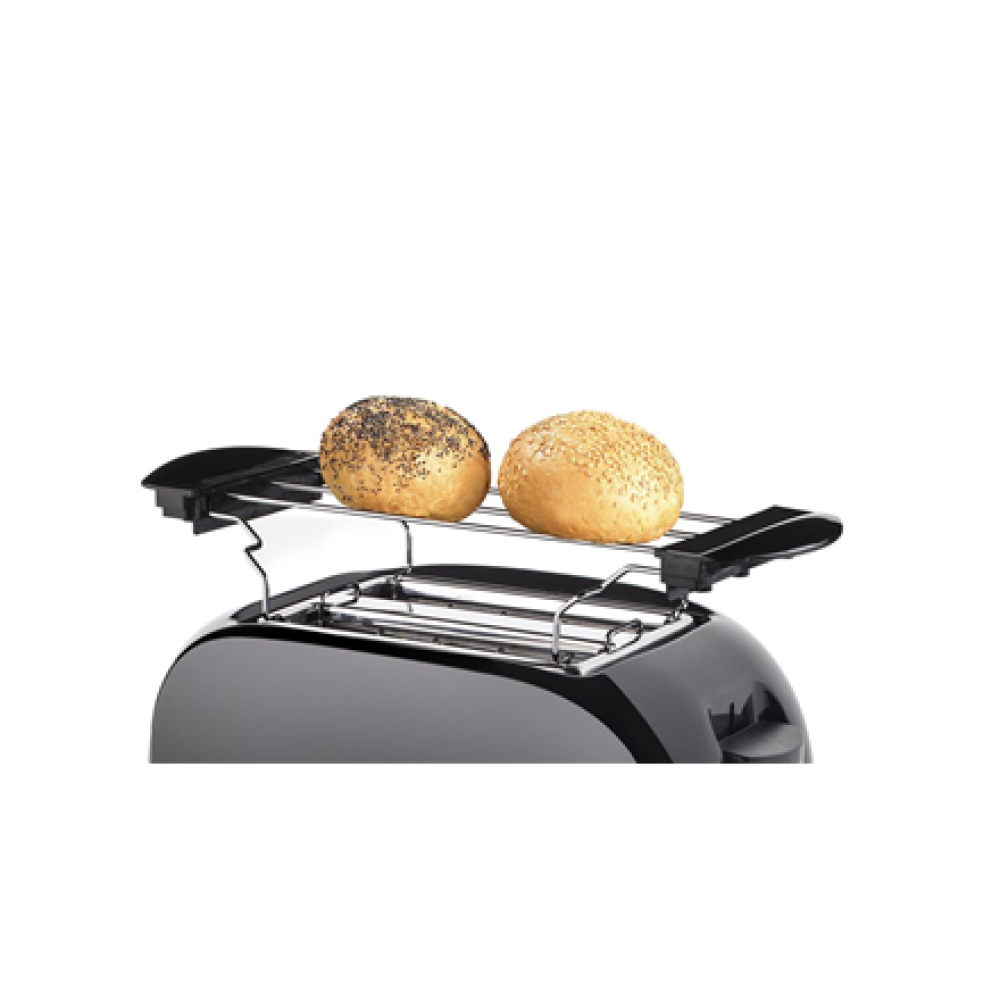 Tristar Toaster , BR-1025 , Number of slots 2 , Housing material Plastic , Black