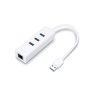 TP-LINK , USB 3.0 3-Port Hub & Gigabit Ethernet Adapter 2 in 1 USB Adapter , UE330