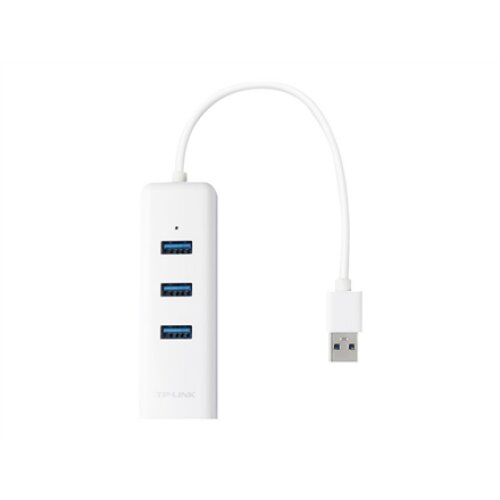 TP-LINK , USB 3.0 3-Port Hub & Gigabit Ethernet Adapter 2 in 1 USB Adapter , UE330