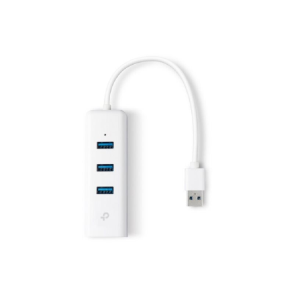 TP-LINK , USB 3.0 3-Port Hub & Gigabit Ethernet Adapter 2 in 1 USB Adapter , UE330