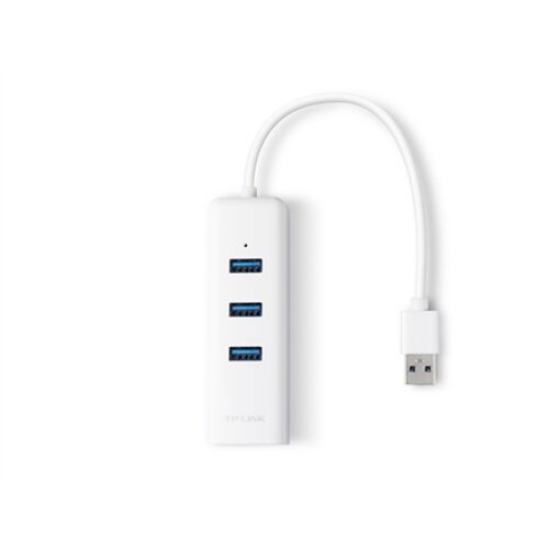 TP-LINK , USB 3.0 3-Port Hub & Gigabit Ethernet Adapter 2 in 1 USB Adapter , UE330