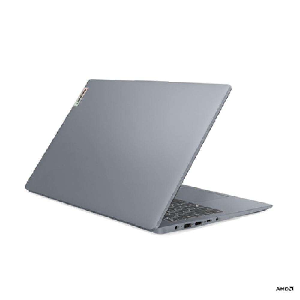 Lenovo IdeaPad Slim 3 15ABR8 , Arctic Grey , 15.6 , IPS , FHD , 1920 x 1080 pixels , Anti-glare , AMD Ryzen 7 , 5825U , 16 GB , Soldered DDR4 , Solid-state drive capacity 512 GB , AMD Radeon Graphics , Windows 11 Home , 802.11ax , Bluetooth version 5.2 , 