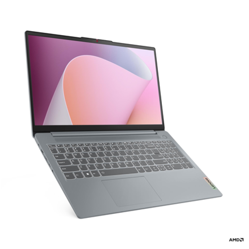 Lenovo IdeaPad Slim 3 15ABR8 , Arctic Grey , 15.6 , IPS , FHD , 1920 x 1080 pixels , Anti-glare , AMD Ryzen 7 , 5825U , 16 GB , Soldered DDR4 , Solid-state drive capacity 512 GB , AMD Radeon Graphics , Windows 11 Home , 802.11ax , Bluetooth version 5.2 , 