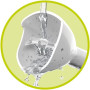 Philips , Hand Blender , Daily Collection ProMix HR2543/90 , Hand Blender , 700 W , Number of speeds 2 , Turbo mode , Black