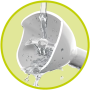 Philips , Hand Blender , Daily Collection ProMix HR2543/90 , Hand Blender , 700 W , Number of speeds 2 , Turbo mode , Black