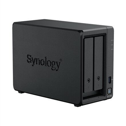 Synology DiskStation , DS725+ , AMD Ryzen , R1600 , 4 GB , DDR4 , Black