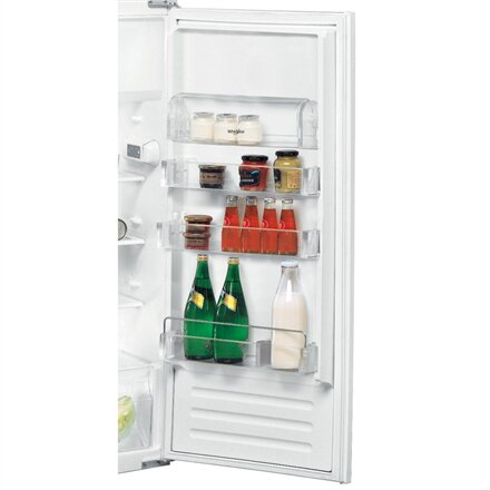 Whirlpool Refrigerator , ARG 7342 , Energy efficiency class E , Built-in , Larder , Height 122 cm , Fridge net capacity 171 L , Freezer net capacity 18 L , 36 dB , Inox