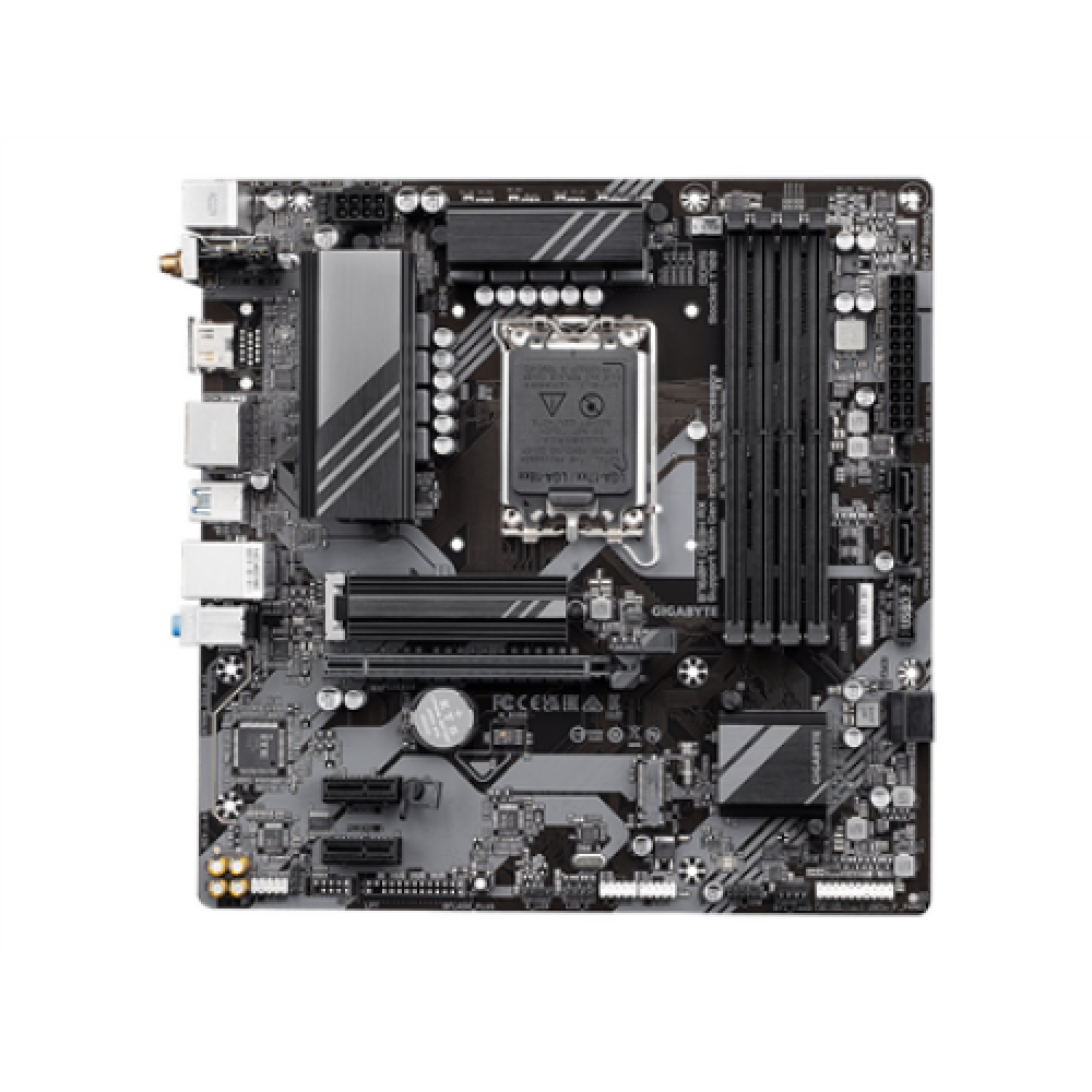 Gigabyte , B760M DS3H AX 1.3 M/B , Processor family Intel , Processor socket LGA1700 , DDR5 , Memory slots 4 , Supported hard disk drive interfaces SATA, M.2 , Number of SATA connectors 4 , Chipset Intel B760 Express , Micro ATX