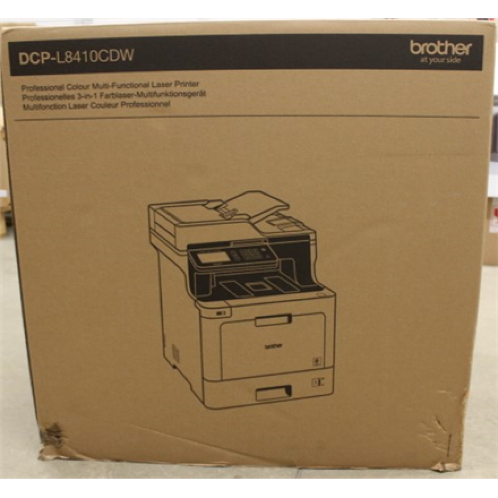 SALE OUT. Brother DCP-L8410CDW Wireless Colour Laser Printer , Brother DCP-L8410CDW , Laser , Colour , Multifunctional , A4 , Wi-Fi , Grey , DAMAGED PACKAGING