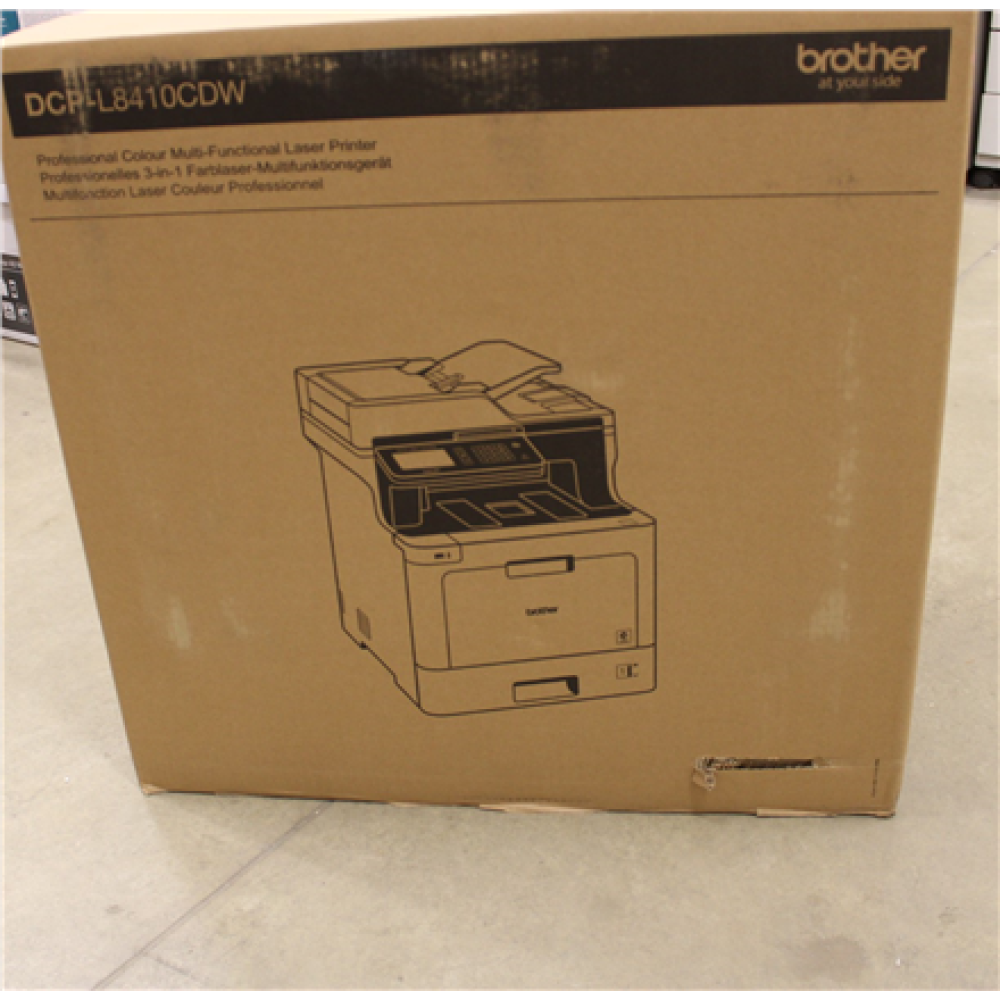 SALE OUT. Brother DCP-L8410CDW Wireless Colour Laser Printer , Brother DCP-L8410CDW , Laser , Colour , Multifunctional , A4 , Wi-Fi , Grey , DAMAGED PACKAGING