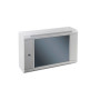 SOMI Networks , 6U, 19” Standard Installation Wall Cabinet , 6U-60/15SNC , Gray , Cable Entrances; Assembled , Depth: 15 cm
