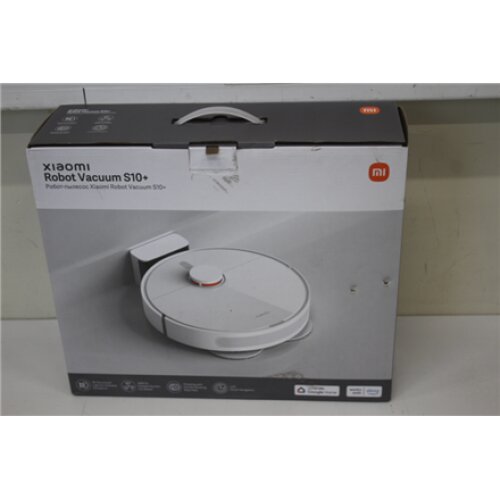 SALE OUT. Xiaomi Robot Vacuum S10+ EU Xiaomi Robot Vacuum S10+ EU Wet&Dry 5200 mAh Dust capacity 0.45 L 4000 Pa White DEMO, USED