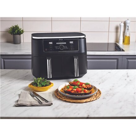 NINJA , Foodi MAX Dual Zone Air Fryer , AF400EU , Power 2470 W , Capacity 9.5 L , Black