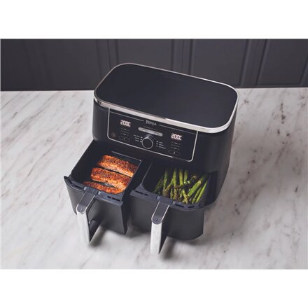 NINJA , Foodi MAX Dual Zone Air Fryer , AF400EU , Power 2470 W , Capacity 9.5 L , Black