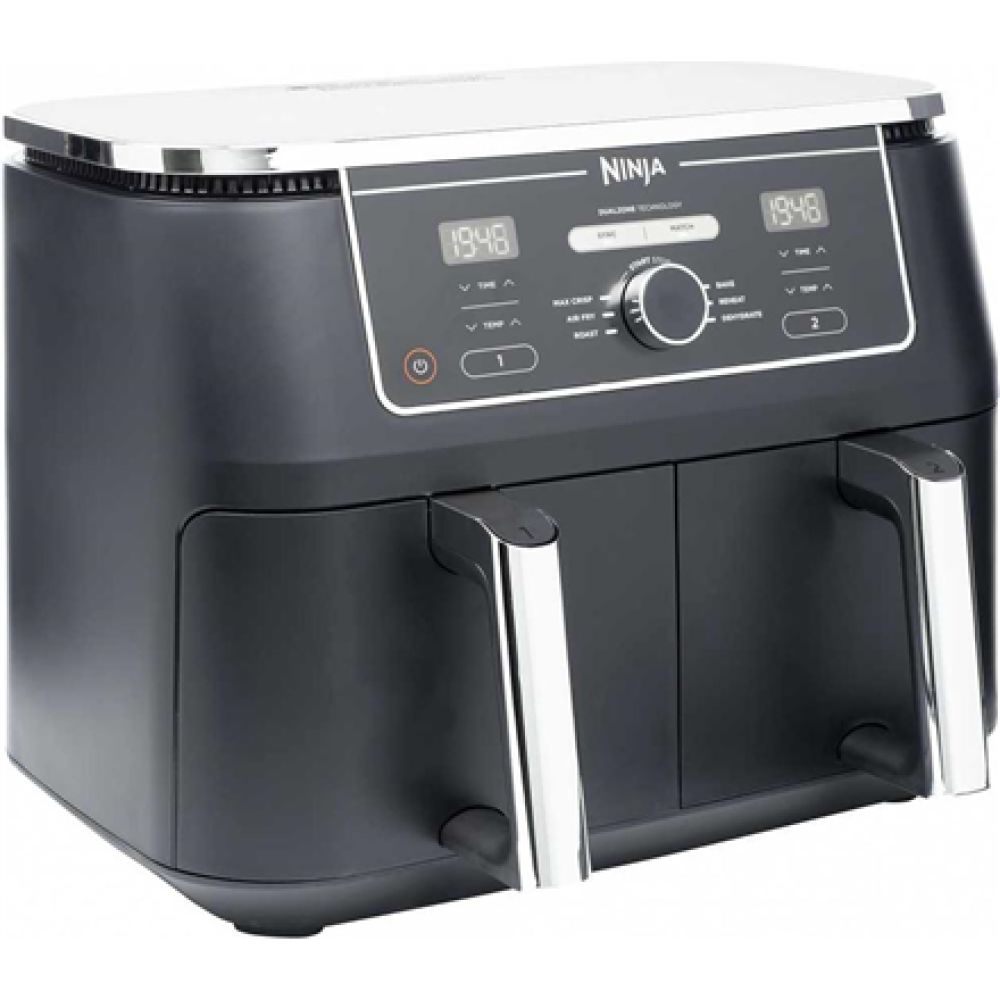 Ninja AF400EU Air fryer, Double, Black , NINJA