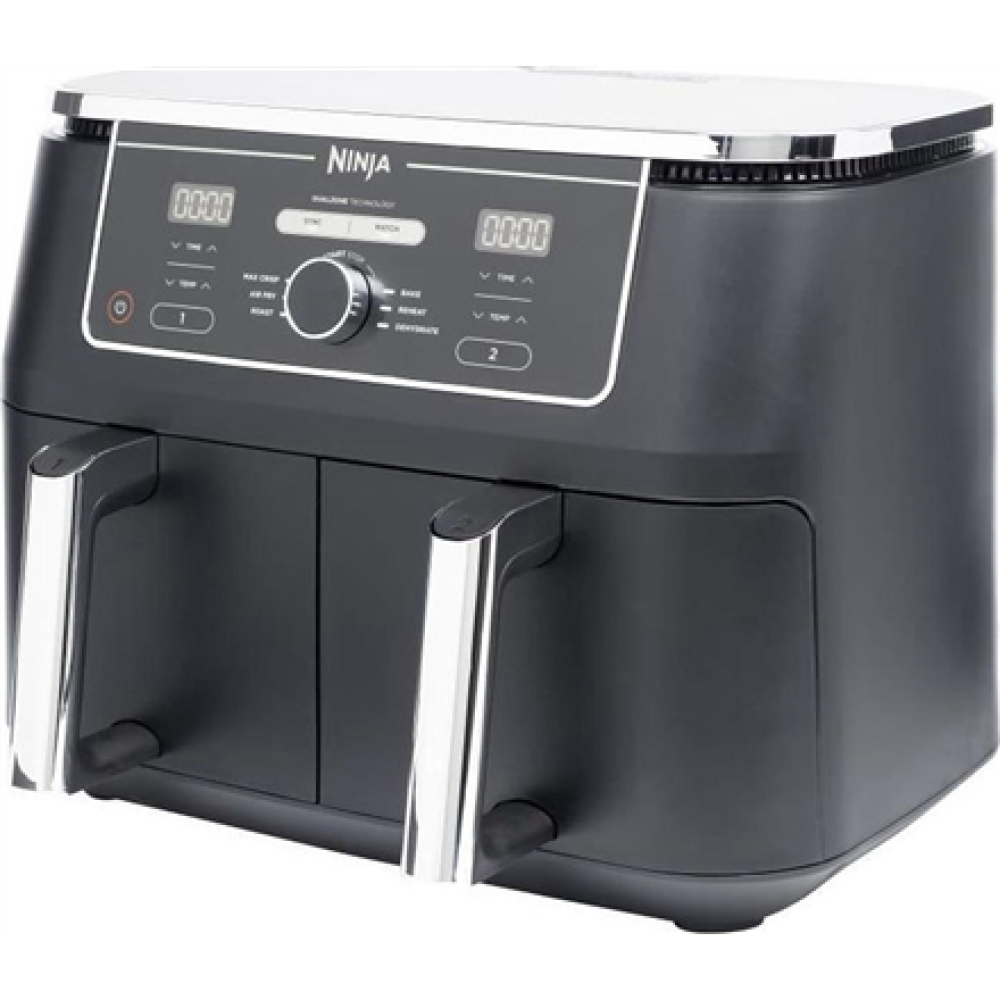 Ninja AF400EU Air fryer, Double, Black , NINJA