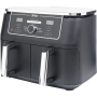 Ninja AF400EU Air fryer, Double, Black , NINJA