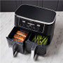 Ninja AF400EU Air fryer, Double, Black , NINJA
