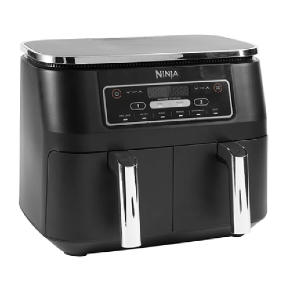Ninja AF400EU Air fryer, Double, Black , NINJA
