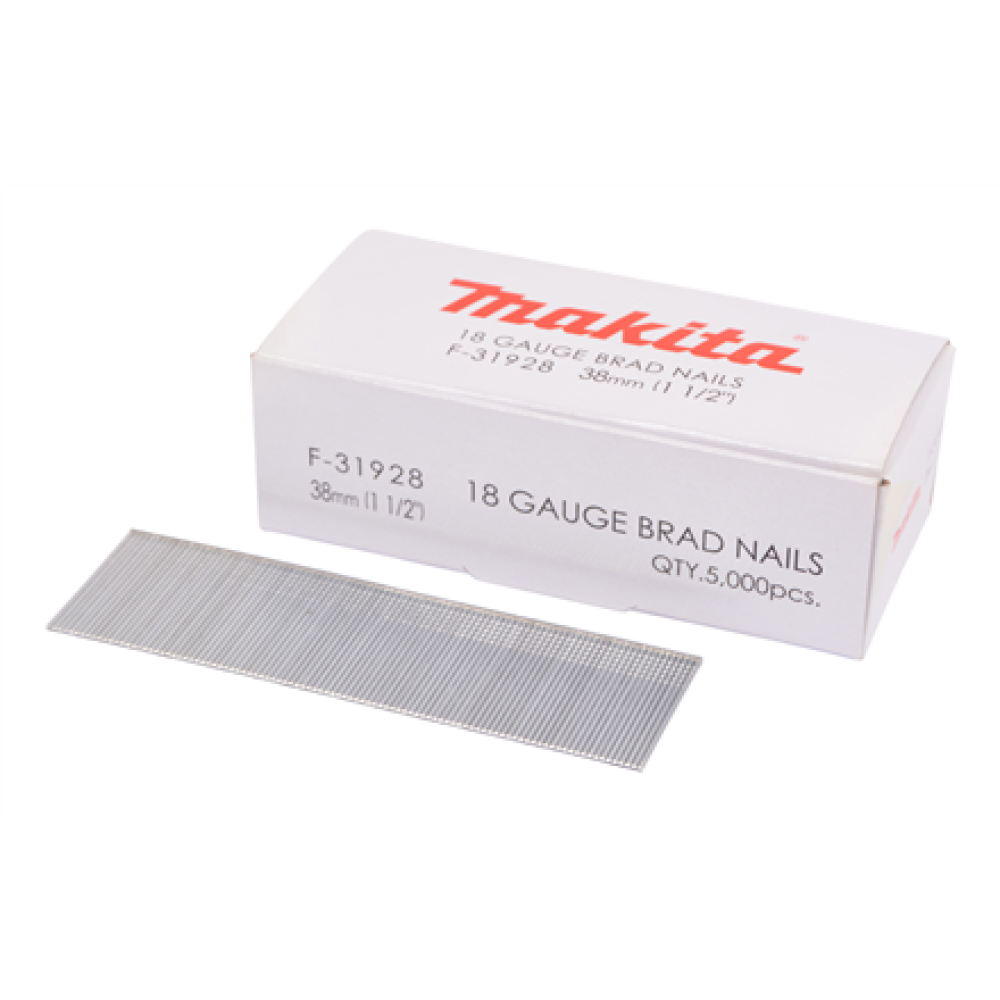 Makita , Nails 38mm, 18Ga, 5000 pcs