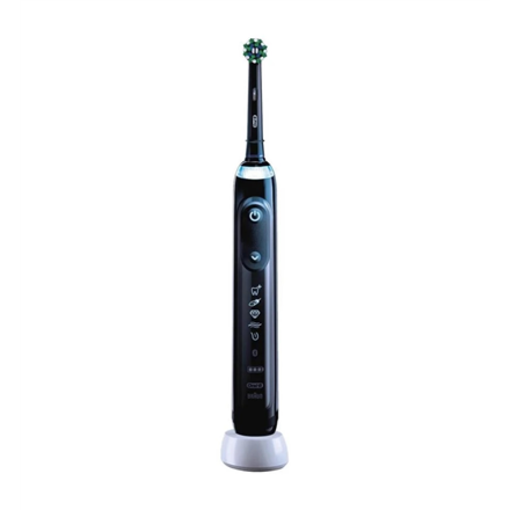 Oral-B , Electric Toothbrush , Genius X , Rechargeable , For adults , Number of brush heads included 1 , Number of teeth brushing modes 6 , Midnight Black
