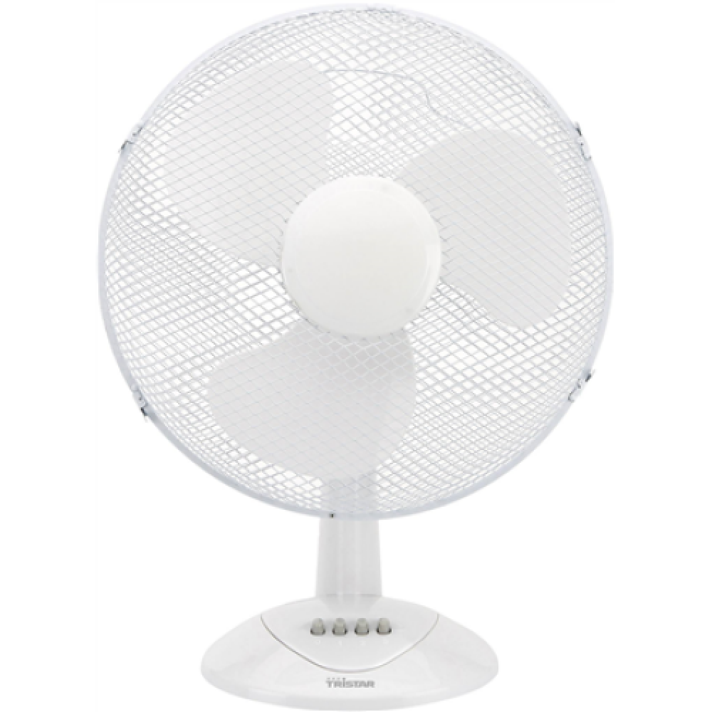 Tristar VE-5978 Desk Fan Number of speeds 3 45 W Oscillation Diameter 40 cm White