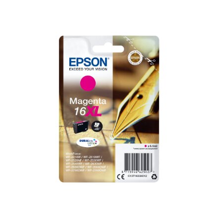 Epson 16XL , Ink Cartridge , Magenta