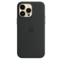 Apple 14 Pro Max Silicone Case with MagSafe Midnight