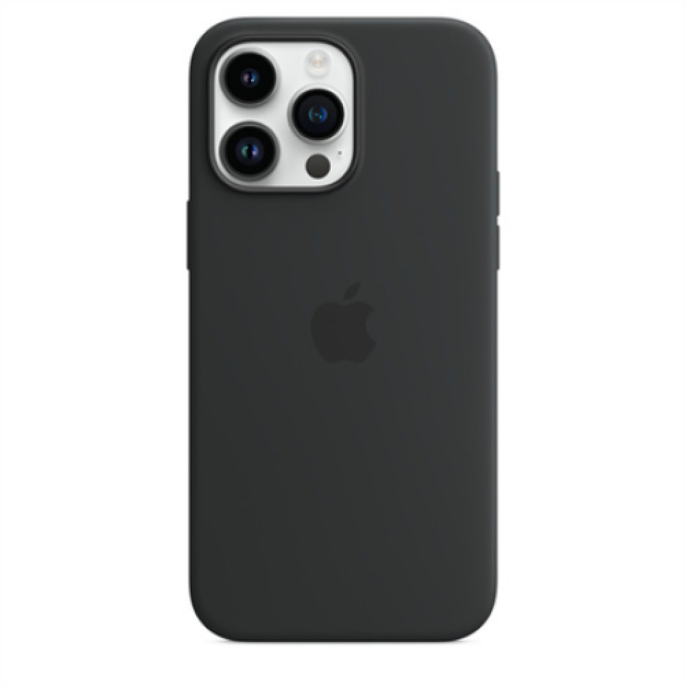 Apple 14 Pro Max Silicone Case with MagSafe Midnight