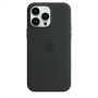 Apple 14 Pro Max Silicone Case with MagSafe Midnight