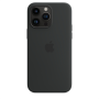 Apple 14 Pro Max Silicone Case with MagSafe Midnight