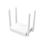 Mercusys , AC1200 Wireless Dual Band Router , AC10 , 802.11ac , 300+867 Mbit/s , 10/100 Mbit/s , Mesh Support No , MU-MiMO Yes , No mobile broadband , Antenna type 4xFixed , No