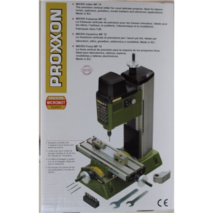 SALE OUT. PROXXON Metal Milling Machine MF 70 , SALE OUT. Proxxon , Metal Milling Machine , MF 70 , 100 W , DAMAGED PACKAGING