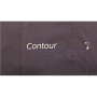 Outwell Contour Dark Purple L Sleeping Bag - Left Zipper 220 x 85 cm YKK 2-way L-shape open-end with auto lock